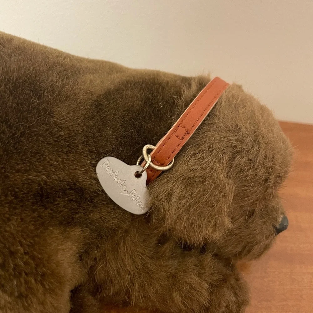 Purrfect Petz Vintage Toys Plush Dog Lab Labrador Retriever Pet Carrier Bundle